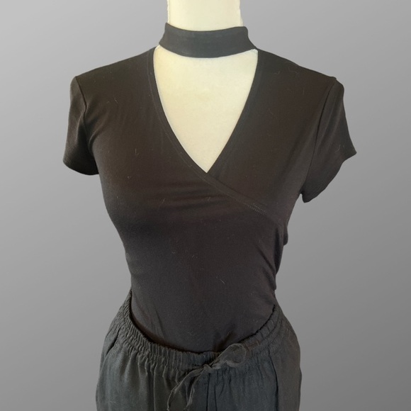 BY & BY Black Knit Top , NEWt - Picture 1 of 3